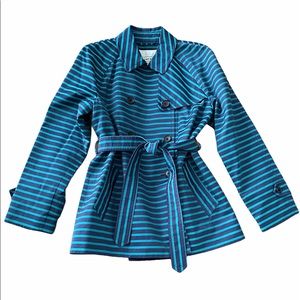 COACH 1941 striped Trench Jacket